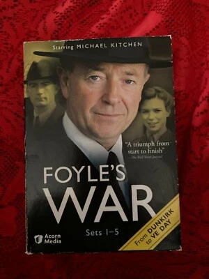 Foyle's War Series DVD Set 1-5 Acorn Media Starring Michael Kitchen - Image 1 of 2