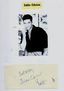Eddie Cibrian "Sunset Beach" CSI:Miami" signed Autogramm Top Zustand - Bild 1 von 3