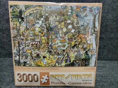Pezzi e Pezzi Puzzle 3000 Pezzi BBQ Pazzo - Immagine 1 di 4