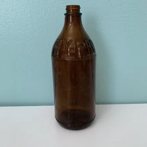 Associazione Soffiatori Bottiglie Vintage Hy-Pro Ambra Maywood Vetro Marrone Collezionismo - Foto 1 di 6