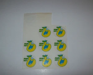 Vintage Trend Scratch Sniff Rare Stickers, PEAR-FECT Pear +Bonus, *Matte - Picture 1 of 8
