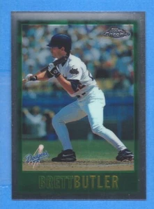 1997 Topps Chrome #109 Brett Butler Dodgers - Picture 1 of 1