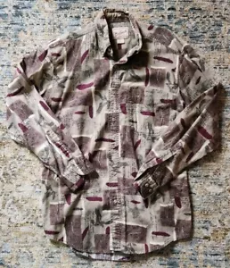 Vintage Woolrich "Duck Hunting" Men's Medium Button-Down Shirt - Picture 1 of 6