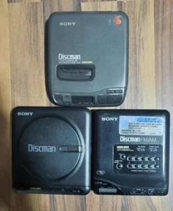 3x Sony Discman D-32 / D-22 / T-66 Mega Bass ****DIFETTOSO****** - Foto 1 di 3