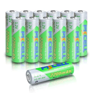 12x Pre-charged AA 2200mAh 1.2V Ni-MH Rechargeable LSD High Capacity Battery - Picture 1 of 9