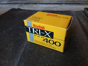 Vintage Kodak Tri-X Pan 400 Box Schwarz Weiß Druck Film NEW OLD STOCK NOS Photogr - Bild 1 von 2