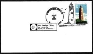 USA, SCOTT # 3787, LIGHTHOUSES STATION 2003 COVER PICTORIAL CANCEL VARIETY - Picture 1 of 2