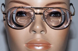 FRAMED ICECUBES extrem starke dicke Brille hochgradige Myopie -20 dpt. biconcav - Bild 1 von 6