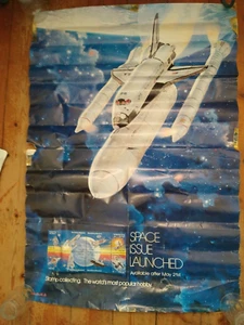 SPACE POSTER (1981) USPS SPACE (18 Cents) - U. S. Postal Service (Tear) - Picture 1 of 4