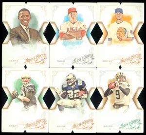 2015 ALLEN & GINTER X DIE-CUT BASEBALL & FOOTBALL 100 CARD REDEMPTION SET OBAMA - Picture 1 of 3