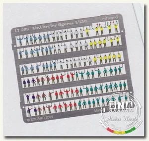 Eduard Models Colour Photoetch for 1/350 Modern Aircraft Carrier Figures - Bild 1 von 1