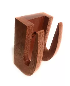 Koa Wall Mount For Outrigger Canoe Paddle - Vertical Mounting | #koa313 - Picture 1 of 1
