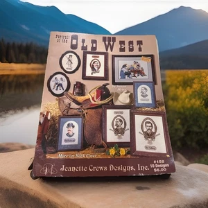 Portraits OLD WEST Kreuzstich Doc Holiday Wyatt Earp Western - Bild 1 von 4