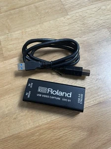 ROLAND UVC-01 USB Video Capture pour enregistrement et diffusion en direct - Photo 1/3