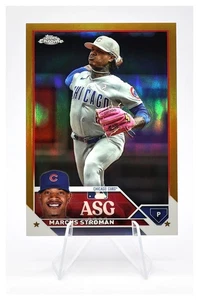 2023 Topps Chrome Marcus Stroman #ASGC-43 ASG Gold Refractor /50 - Picture 1 of 2