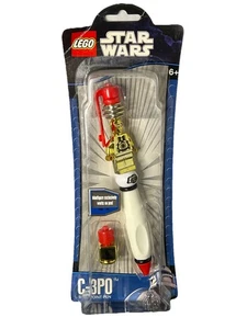 LEGO STAR WARS Interchangeable Beads/Refillable Ballpoint Pen - C-3PO (2011) - Picture 1 of 3