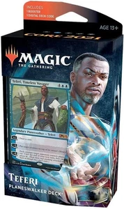 MTG Magic The Gathering Core Set 2021 Planeswalker Deck Teferi New - Picture 1 of 1