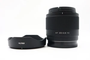 VILTROX 20mm F2.8 Auto Focus Full Frame Large Aperture Prime Lens Sony E-Mount - Picture 1 of 10