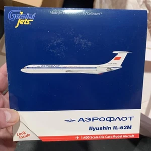 1:400 Ilyushin IL-62M Aeroflot Olympics Carrier Gemini Jets GJAFL1131 - Bild 1 von 7