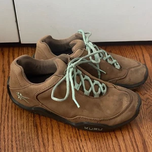 Kuru Chicane Sportschuhe Damengröße 7 mittelbraune Wildleder-Sneaker - Bild 1 von 5