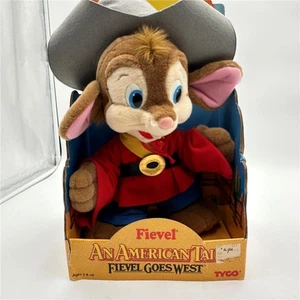An American Tail Fievel Goes West Fievel Figur Puppe 1991 Tyco Vintage - Bild 1 von 3