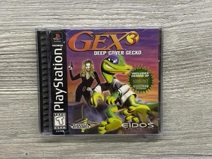 Gex 3 Deep Cover Gecko PlayStation 1 Ps1 - CIB mit Handbuch! Geprüfte + neuwertige Disc! - Bild 1 von 5