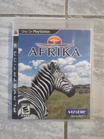Afrika (Sony PlayStation 3, 2009) PS3 US Version Complete W/ Registration Card