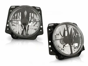 Faro exterior VW Golf 2 08.1983-08.1991 cromo - Imagen 1 de 3