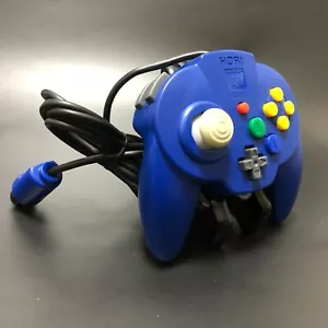 Nintendo 64 Hori Pad Mini 64 Blue controller Japan - Picture 1 of 11