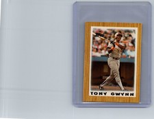 1987 Topps Major League Leaders Minis #35 Tony Gwynn NM+