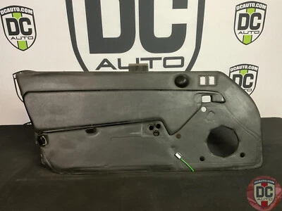 Panel de puerta izquierda de cuero sintético negro 94-1996 Porsche 911 993 9935550310105T 124765 Foto 1 de 4