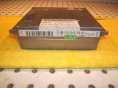 1 ordenador Mercedes W140 92 clase S VDO T/LLR ECU OEM, 1405453532, 412.224/001/011 Foto 1 de 4
