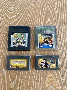 Nintendo Gameboy Advance Games Toy Story 2 Harry Potter Pirates Of Caribbean - Picture 1 of 3