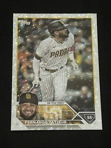 FERNANDO TATIS Jr 2023 Topps Series 1 Collector's Box Silver Foil Ice Padres #23 - Picture 1 of 3