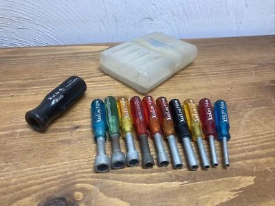 Xcelite PS120 11-Pc Compact Nut Driver Set w/ Torque Amplifier Handle Orig Case - Image 1 of 4