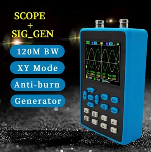 DSO2512G 2.8" 2 Channel Portable Digital Oscilloscope 500MSa/s 120M Bandwidth - Picture 1 of 12