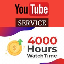 Youtube Number One Servlce 2024 1K Sub 4K Hours ✔😎
