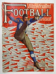1931 ILLUSTRATED FOOBALL ANNUAL MAGAZINE tight and clean - Picture 1 of 4