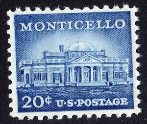 Scott #1047 Monticello (Charlottesville VA) Single Stamp - MNH - Picture 1 of 1