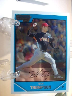 2007 Bowman Draft Picks & Prospects Chrome Prospects #BDPP78 Thompson  (91721) - Image 1 of 2