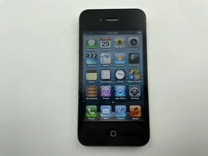 Apple iPhone 4s - 8GB 16GB 32GB - A1387 - Black/White *RARE* iOS 6 GOOD! - Picture 1 of 12