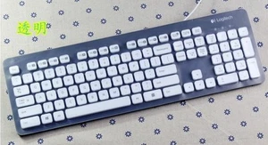 Klar Transparent Silikon Tastatur Abdeckung Schutz für Logitech K310 MK310 - Bild 1 von 4
