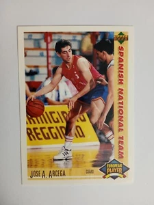 CARD UPPER DECK 1992-93 ED. ITA NBA SPANISH NATIONAL TEAM ARCEGA n 121 - Bild 1 von 2