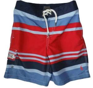 Polo Ralph Lauren $44 Vacation Beach  Boys Summer Swim Shorts Trunks  Size 5 - Picture 1 of 8