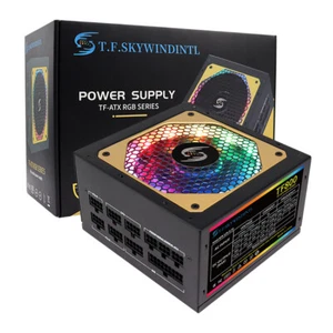 Alimentatore Gaming 800W Certificato RGB ATX PSU Ventola Cooler Componenti Computer - Foto 1 di 20
