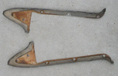 PARAGOLPES DELANTERO CHRYSLER IMPERIAL GUARDABARROS GOMA RELLENO MOLDURA 1968 68 OEM Foto 1 de 4