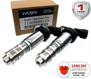 x2 Timing Vanos Solenoid Camshaft for BMW N43 N55 S55 N63 S63 N74 VVT Petrol NEW - Picture 1 of 4