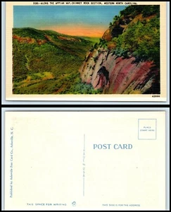 NORTH CAROLINA Postcard - Appian Way near Chimney Rock H7 - Picture 1 of 1