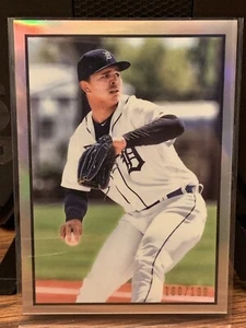 Bowman Heritage Chrome Prospects #53CP95 2019 refractor Franklin Pérez/199 - Imagen 1 de 1