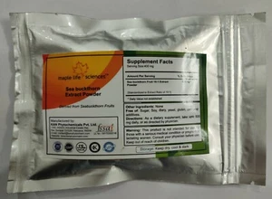 Sea buckthorn Fruit Extract 10:1 Powder Pure & High Quality Extract Powder - Picture 1 of 2